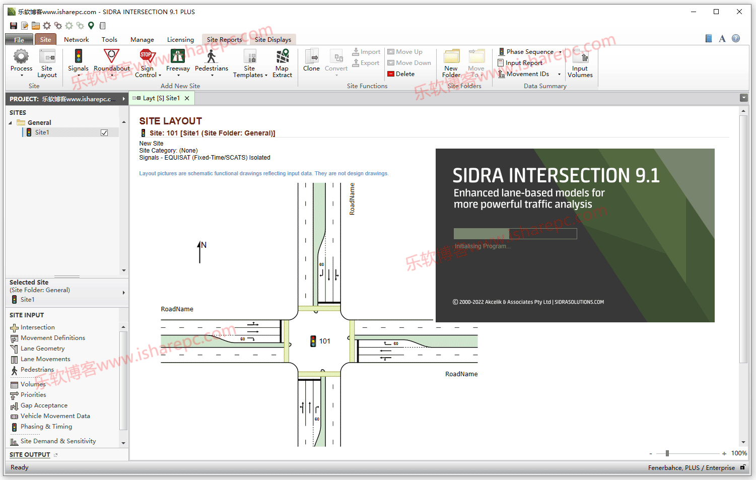 Akcelik SIDRA Intersection 2022 v9.1.1.2安装激活