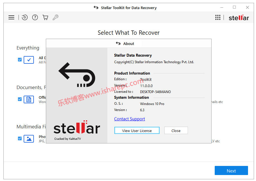 Stellar Toolkit for Data Recovery 11.0直装破解版