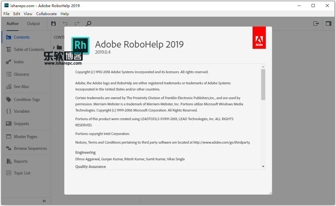 Adobe RoboHelp 2019.04