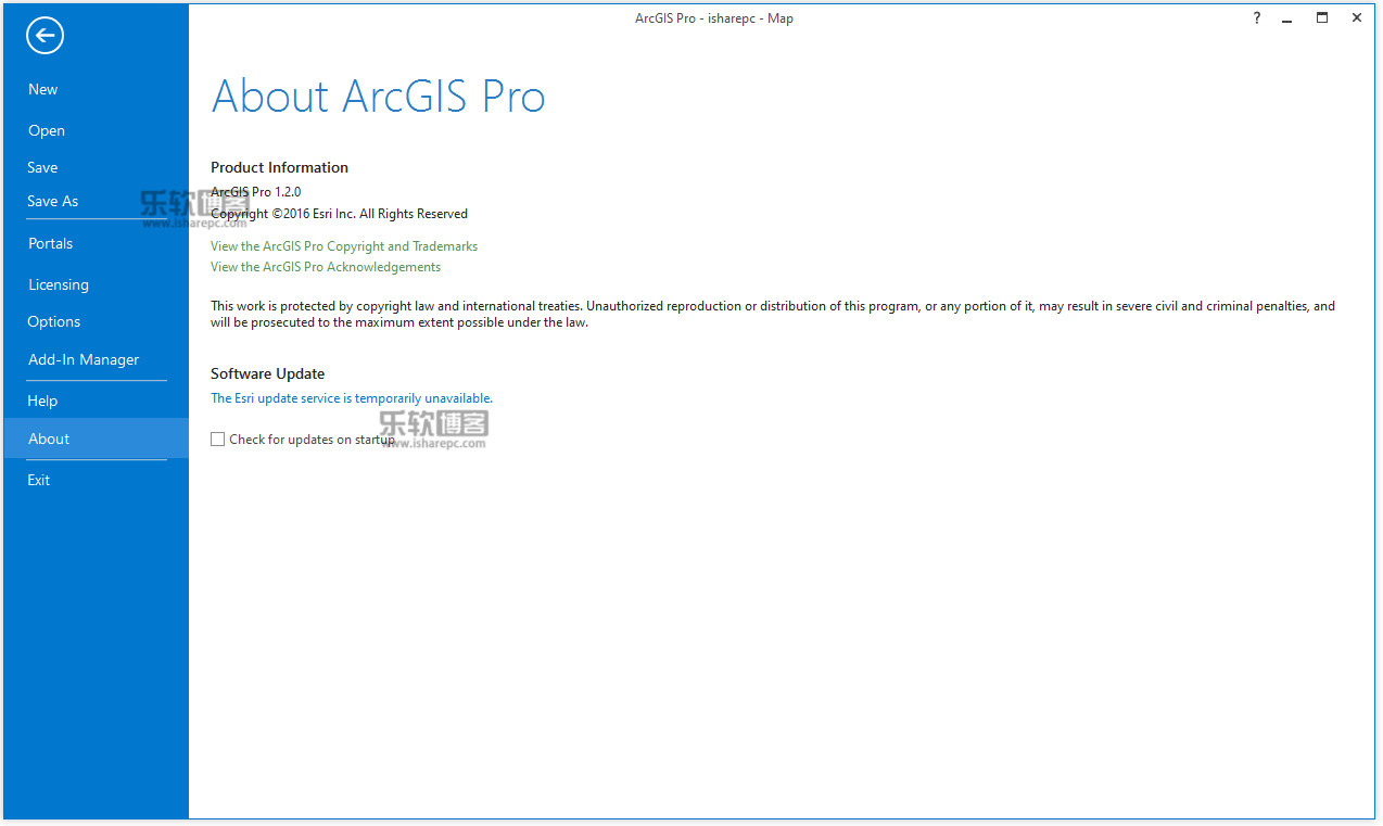 ESRI ArcGIS Pro 1.2破解版