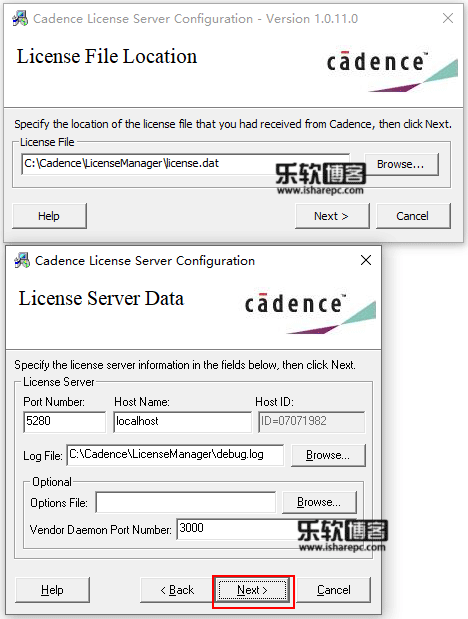 LicenseServerConfiguration