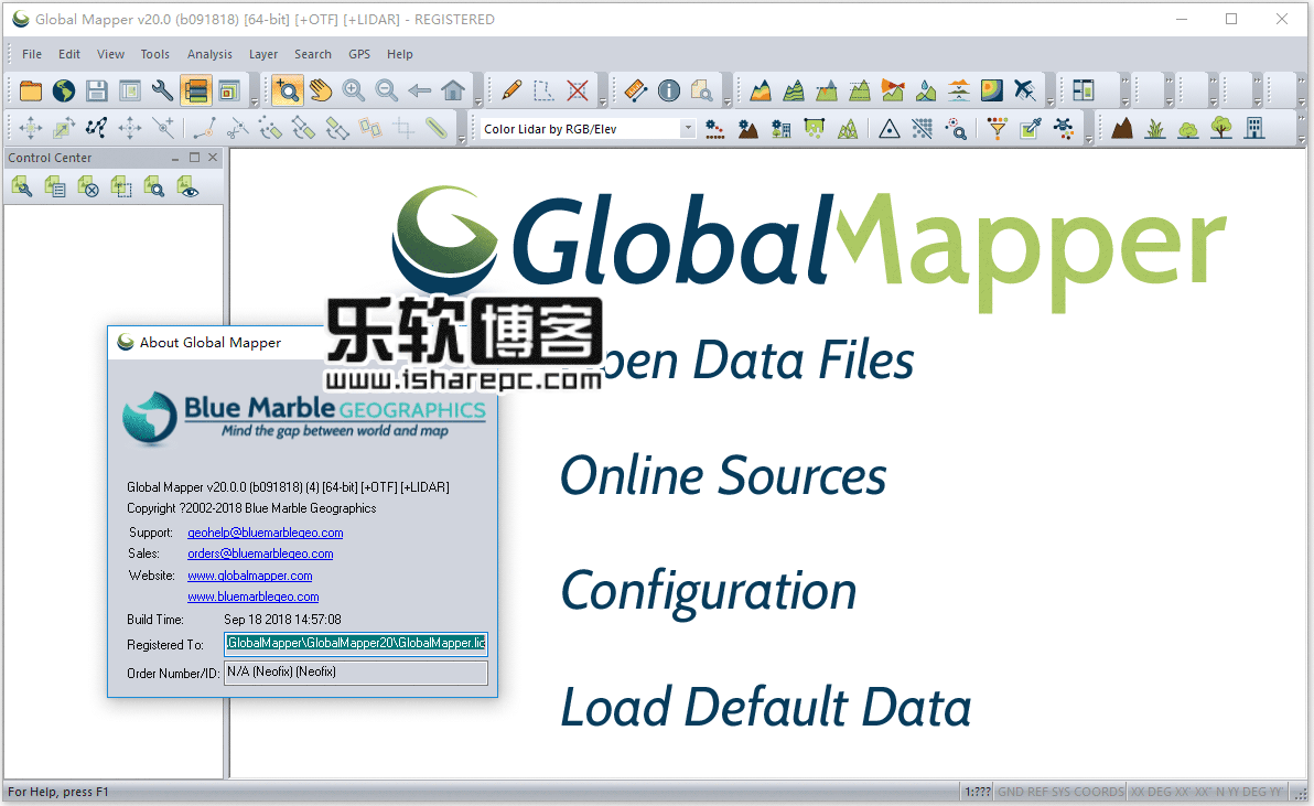  Global Mapper V20破解版