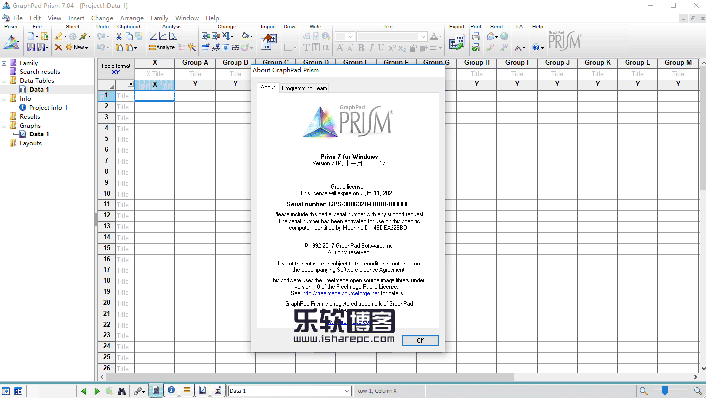 GraphPad Prism 7.04破解版