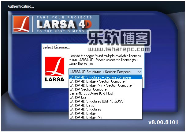 LARSA 4D v8.00.8101破解版