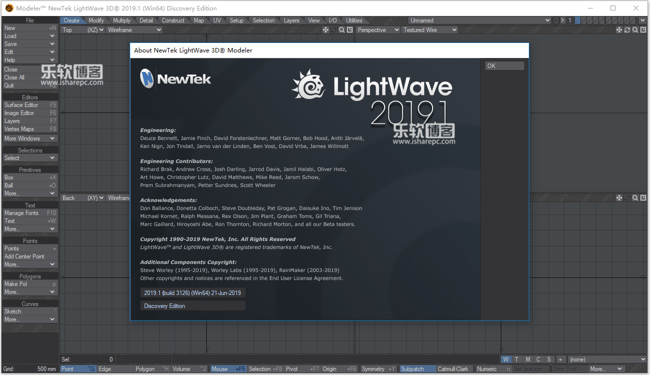 NewTek LightWave 3D 2019.1破解版