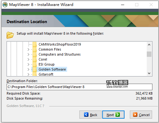 Golden Software MapViewer 8.7