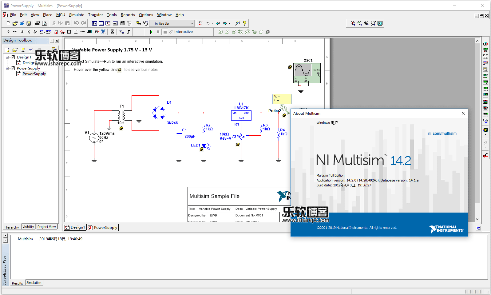 NI Circuit Design Suite 14.2破解版