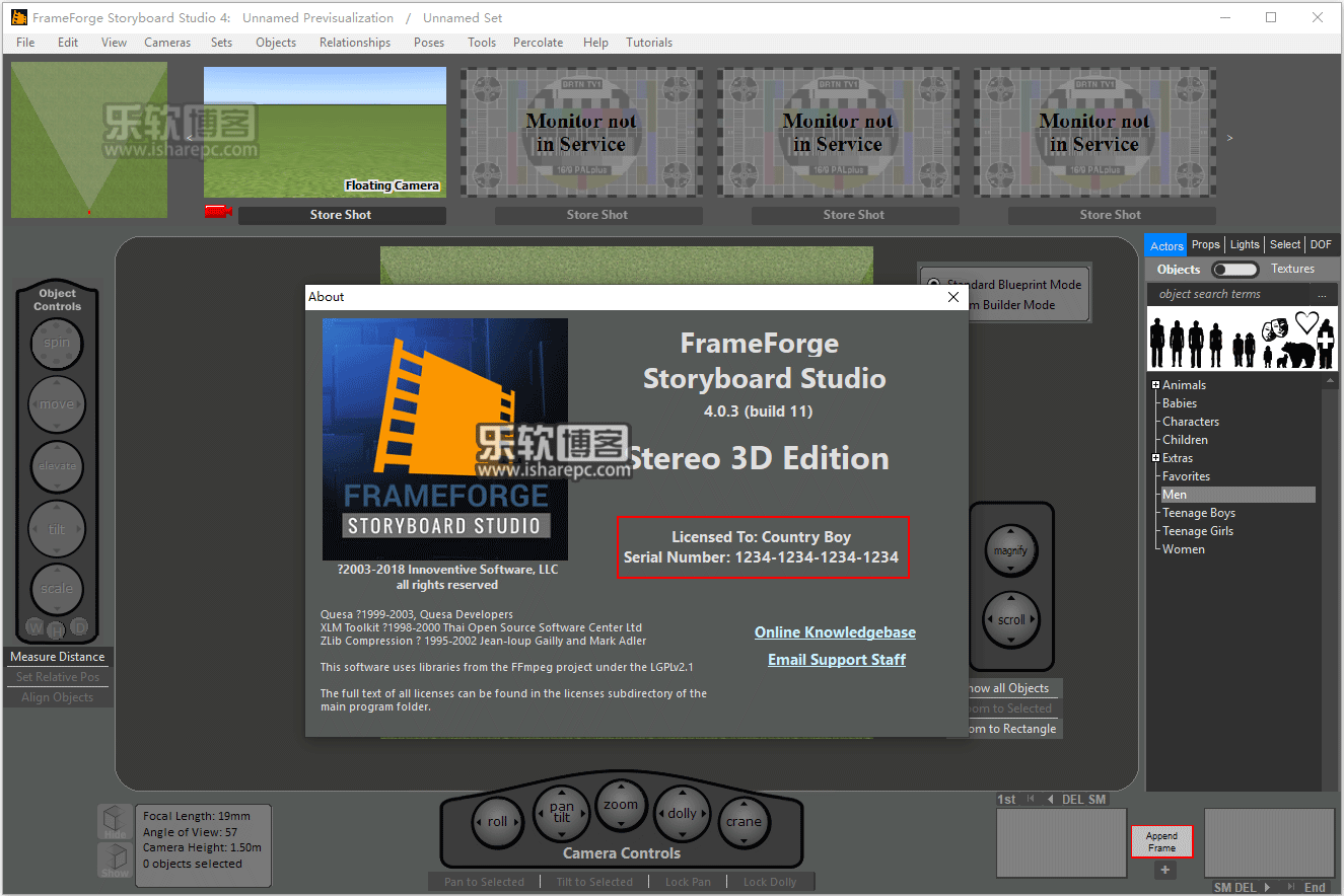 FrameForge Storyboard Studio 4.0.3破解版