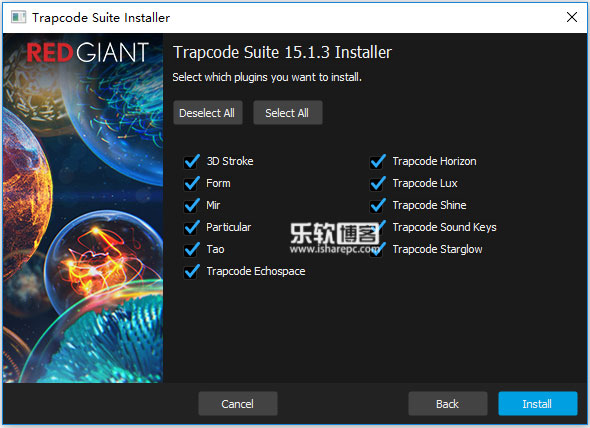 Red Giant Trapcode Suite 15.1.3安装