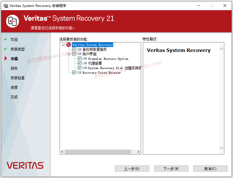 Veritas System Recovery 21.0