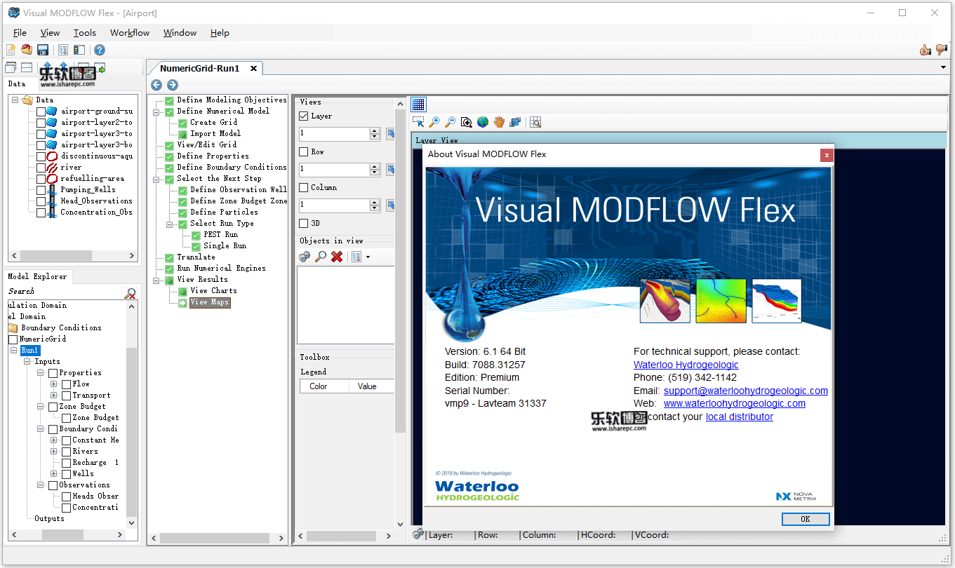 Schlumberger Waterloo Hydrogeologic Visual MODFLOW Flex v5.1破解版