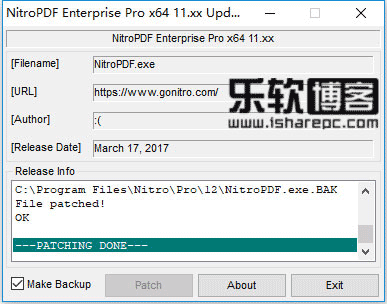 Nitro Pro Enterprise 12.8破解