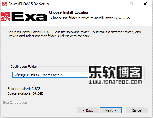 Exa PowerFLOW 5.3c安装